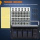 thumbnail image 4 of Panel de interruptor Basculante de 4 Bandas Con Cargador USB PD TUPO C QC3.0, Aleación de Aluminio Resistente Al Agua, Para Coches, Camiones, Barcos, RV, UTV, ATV, ATV, 4 of 7