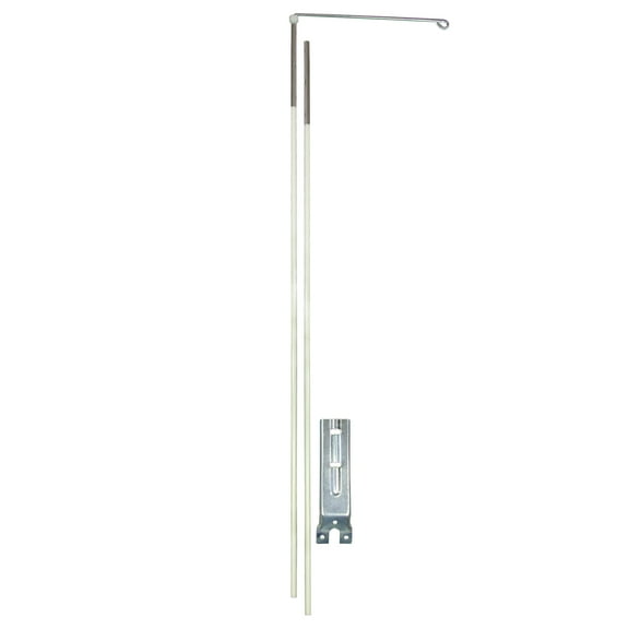 In the Breeze P-02 — 4-Foot Hang-It Pole — 7-inch Swiveling Arm for Hanging Decorations