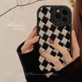 thumbnail image 3 of Velvet Little Fragrance Style sub Pattern Phone case, Light Luxury Lady Style, Anti-Drop and wear-Resistant, for iPhone 15 14 13 12 11 Pro Max XS XR X Phone Case (P5,iPhone 11 Pro Max), 3 of 8