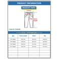 thumbnail image 3 of KIDSCOOL SPACE Baby Girls Boys Jeans,Elastic Band Inside Ripped Stretchy Soft Thin Summer Denim Slim Pants, 3 of 6