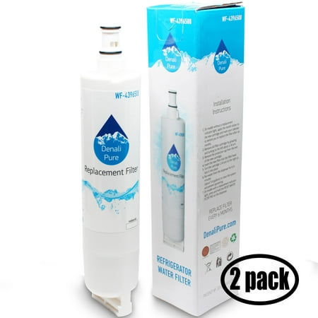 

2-Pack Compatible with Whirlpool ED2LHAXMQ10 Refrigerator Water Filter - Compatible with Whirlpool 4396508 4396510 Fridge Water Filter Cartridge