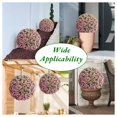 thumbnail image 4 of Artificial Topiary Balls Set of 2, Flower Topiary Balls Decorative Balls for Outdoor and Indoor, Wedding Decoration, 4 of 7