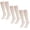 Knit - Beige * 3, variant on 3 Pairs Winter Knee High Socks for Women Cable Knit Long Boot Socks Soft Warm Slouch Socks Leg Warmers