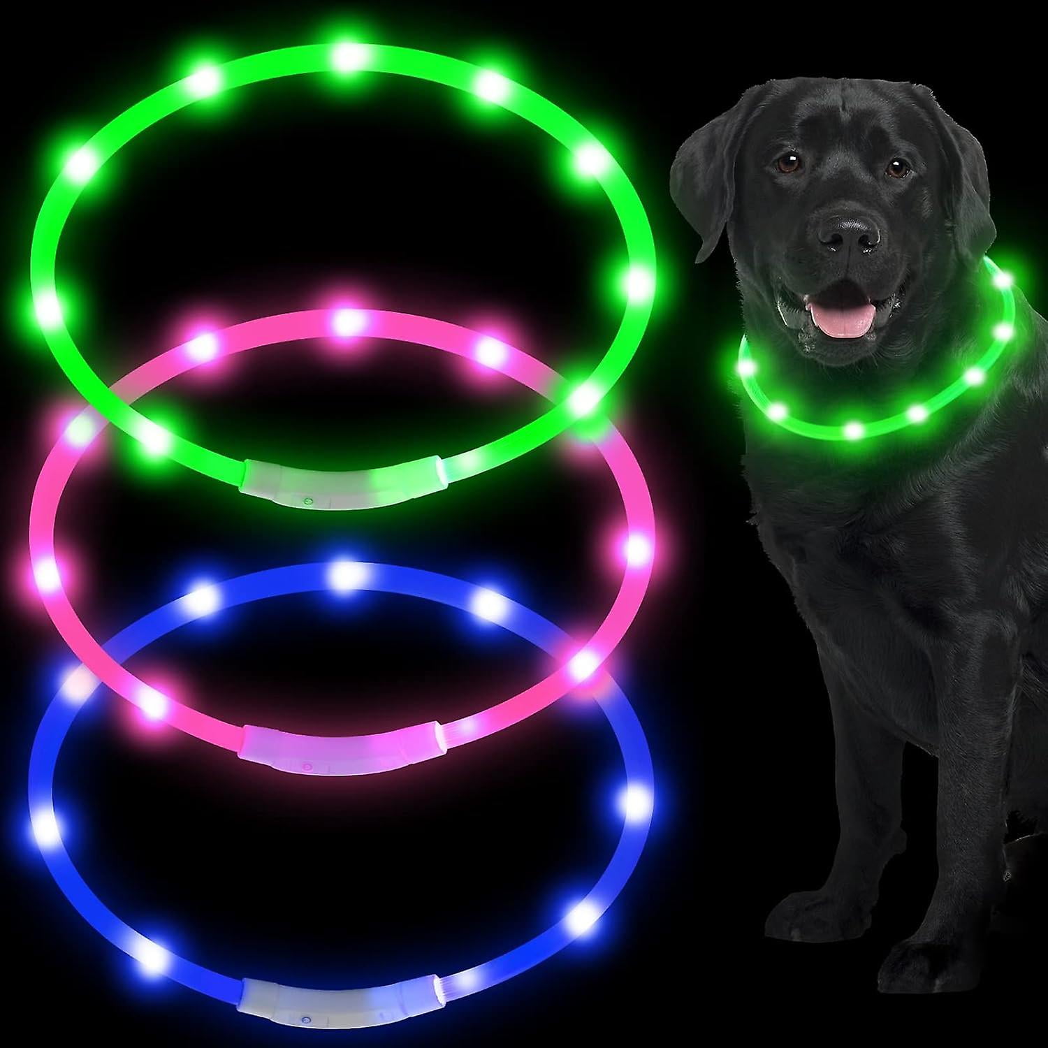 Led lighted dog collars deals
