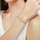 thumbnail image 4 of Silver Infinity Bracelet for Women,Adjustable 925 Sterling Silver Bracelet Crystal Heart Ladies Bracelet Gold Bracelet Jewellery Gifts for Women, 4 of 5