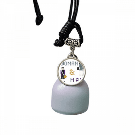 

Men Women Backpacks Jewelry Wind Chimes Bell Car Pendant