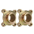 thumbnail image 1 of Rueda 2 Uds Rueda Eje Trasero Cubo 28 Dientes Estriado 4 Pernos Para 50CC 110CC 150CC Quad Bike ATV Go Kart, 1 of 7