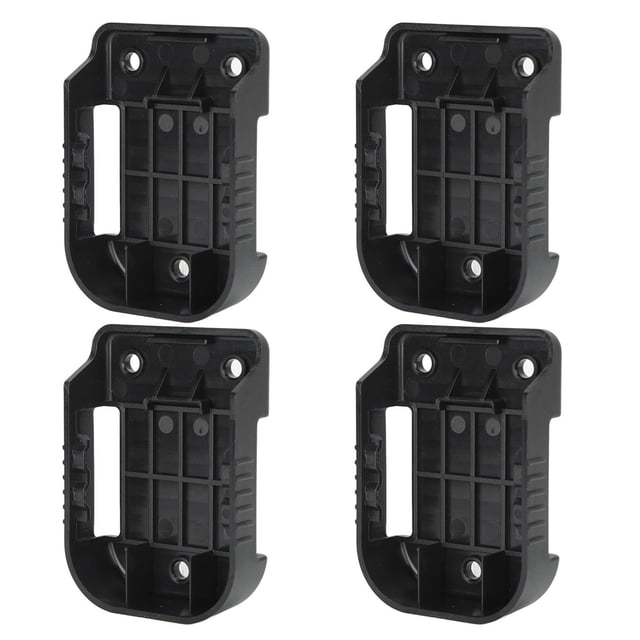 Battery Mount Holder, Stable Structure 10Pcs Durable Lithium Batteries Storage Rack ABS For BL1830-BL1860 18V For BAT622 BAT609