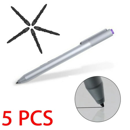 5Pcs Replacement Tips Refill for Microsoft Surface Pro 3 Touch Stylus (Best Stylus For Surface Pro 2)