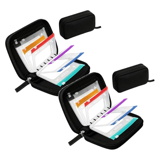 28Pcs Pouch Inside Zipper With 14 Day Zipper Pouches Organizer Travel Weekly Vitamin Reusable Portable Large Holder Daily Food Storage