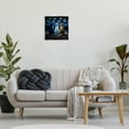 thumbnail image 4 of Stupell Industries Contemporary Van Gogh Style Cats Black Floating Frame Canvas Art, 18 x 18, by Svetlana Aleynikova, 4 of 8