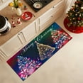 thumbnail image 4 of Ohmyroo Christmas Feel Antislip Layered Doormats Festive Floor Decor For Front Door Porch Farmhouses Entryway Patio Home Holiday Decoration, 4 of 6
