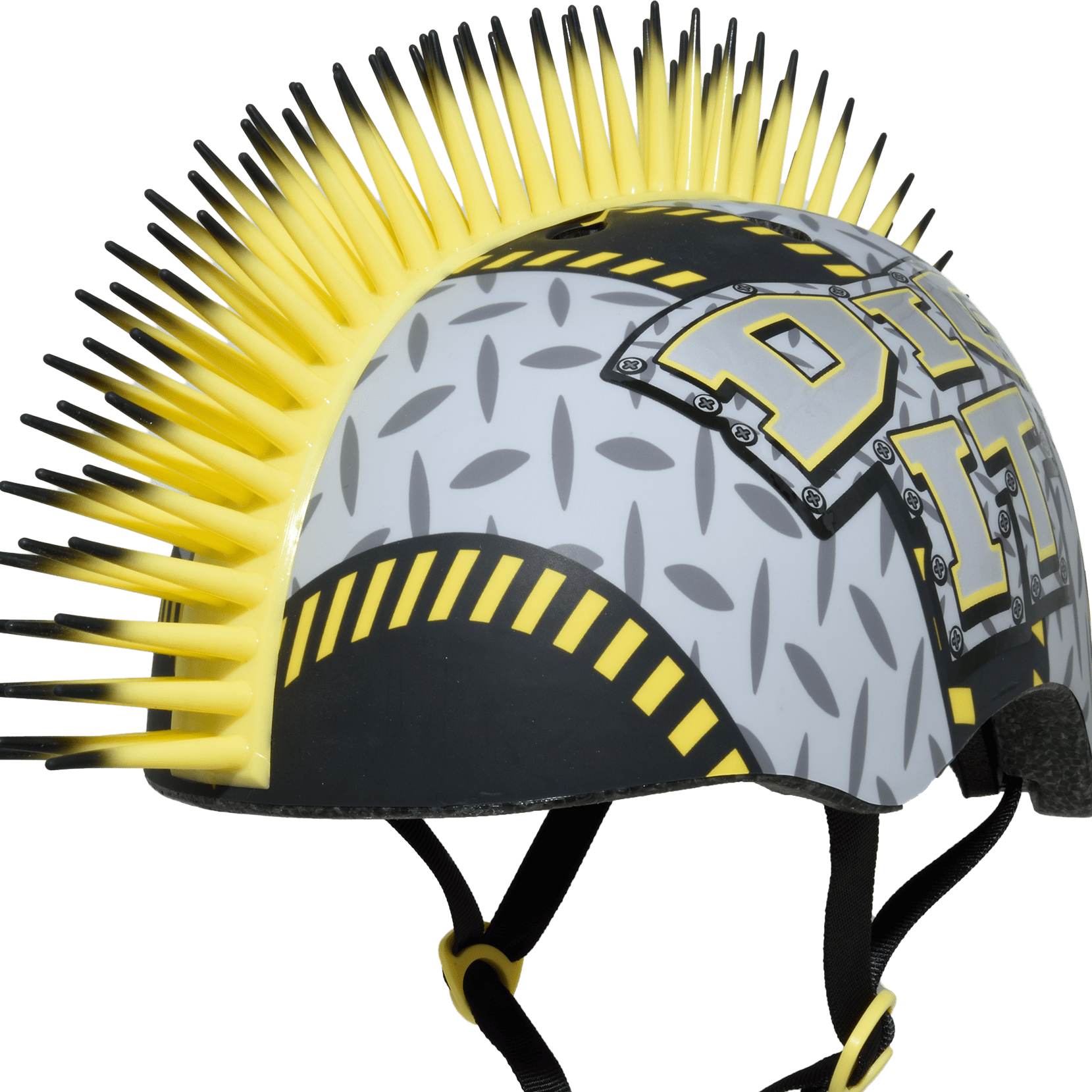 yellow cycling helmet