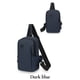 thumbnail image 1 of Bolso de pecho para hombre, bandolera, versátil, informal, pequeño, multifuncional, para correr, deportes, bolso de pecho, almacenamiento, 1 of 3
