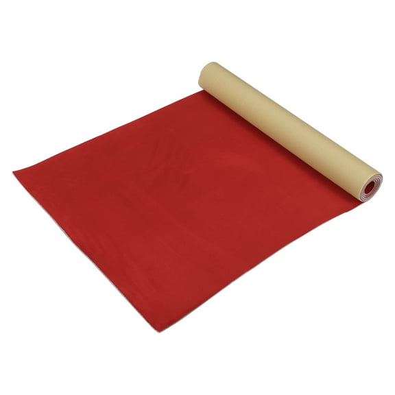 Unique Bargains Self Adhesive Headliner Fabric W/ Foam Backing Interior Trim DIY Roof Repair Replace for Car RV SUV Automotive Suede Fabric 12"Lx8"W 1 Pcs Wine Red