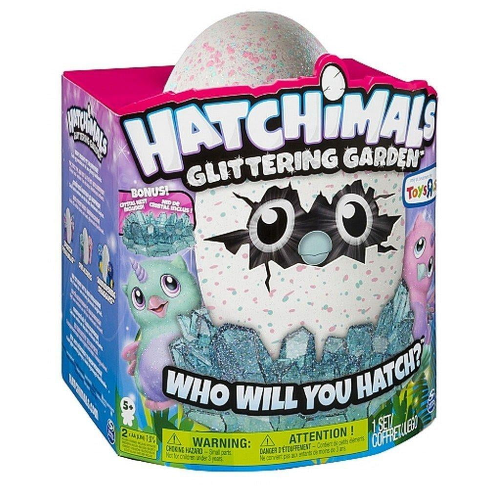 hatchimal glittering garden owlicorn