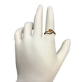 thumbnail image 4 of AoneJewelry 1.45 Ct. Citrine Gemstone & Black Diamond Ring In 10K Rose, White & Yellow Gold, 4 of 5