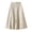 Beige, variant on Women Fashion Temperament High Waisted Long Skirts For Women Leather Large Swing Casual Daily Wear Party Maxi Skirt Blue,XXL