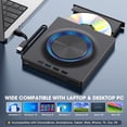 thumbnail image 2 of Binmer External Optical Drive Mobile DVD Portable Powerhouse For Data And Media The Versatile External DVD Your-the Data And Entertainment Solutio, 2 of 6