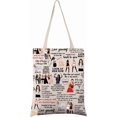 thumbnail image 1 of VAMSII Song Souvenir Singer Lover Canvas Shoulder Bag Music Singer Performer Musician Gifts For Singer Gift Accessories, 1 of 7