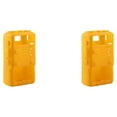 thumbnail image 1 of bedienty Silicone Walkie Talkie Protective Case Interphone Two Way Radio Pouch Yellow 2Set, 1 of 6