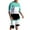 Mint Green, variant on Cathalem Mens Summer Sets 2 Piece Outfits Men's Casual T Shirt and Shorts Set Tracksuit 2 Piece Outfits(Green,L)