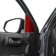thumbnail image 4 of Soft Carbon Fiber Car Interior Decor Kits Red Carbon Fiber Interior Door A-pillar Cover Trim For Toyota Tacoma 2016-2022 Sticker, 4 of 12