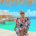 thumbnail image 4 of Meloria Swim and Fashion Beautiful and Stylish Tropical in Pink Swimsuit for Women, 4 of 5