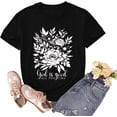 thumbnail image 2 of 100% Cotton Unisex Christian Shirts for Women God is Good T-Shirt Faith Bible Verse Tee Tops, 2 of 5