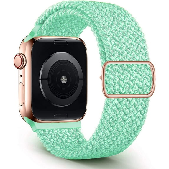 SOLOLUP (1Pack/3Pack) Scrunchie Band for Apple Watch Bands 40mm 44mm 45mm 38mm 42mm 41mm 49mm Adjustable Sport Nylon Wristbands Braided Solo Loop Strap for iWatch Series Ultra 8 7 6 5 4 3 2 1 Nike