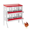 thumbnail image 1 of Yeshouse Roll Way Caja Nido de Pollo Caja Nido para Posesión de Huevos de 6/8/10 Secciones para Gallinas, Fácil Recolección de Huevos, 1 of 7