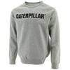 Caterpillar Men’s Foundation Logo-Print Sweatshirt, Heather Grey, X-Large