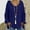 Dark Blue, variant on Babysbule Plus Size Womens Sweaters Women Fashion Loose Large Size Color Hood Long Sleeves Sweater Tops Women's Fashion
