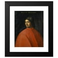 thumbnail image 2 of Anonymous 15x18 Black Modern Framed Museum Art Print Titled - Portrait of Angelo Poliziano, 2 of 5