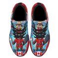 thumbnail image 2 of Funny Beaver Hockey Canada Day Shoes Sneakers Black Size 11, 2 of 7
