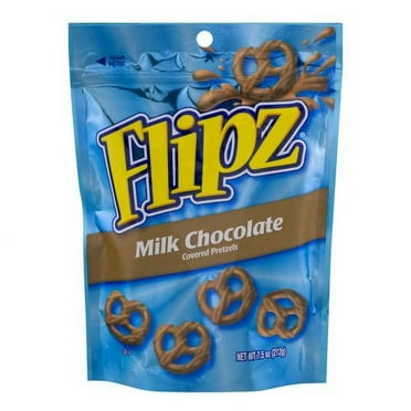 Flipz Milk Chocolate Covered Pretzels (Pack of 2)