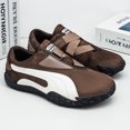 thumbnail image 4 of Men's Velcro Strap Suede Spliced Casual Shoes, 4 of 7