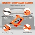 thumbnail image 6 of VEVOR Scissor Jack, 2.5 Ton/5512 lbs Scissor Car Jack, 3.7"-17.1" Lifting Range Scissor Lift Jack with Ratcheting Handle and L-Wrench, Portable Tire Jack for Cars Trucks Sedans MPVs, 6 of 9