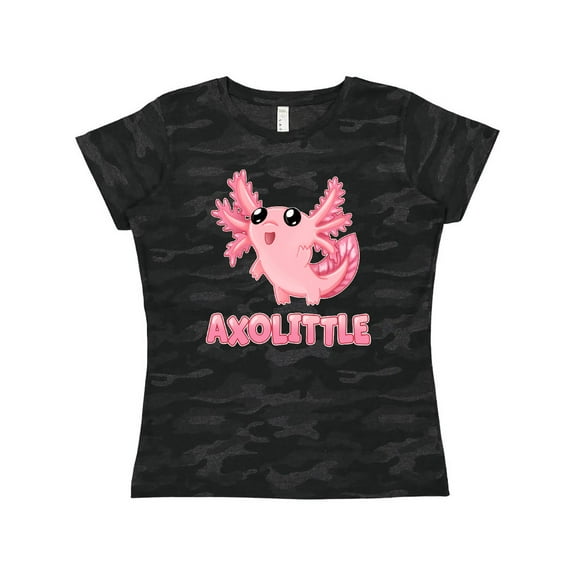 Inktastic Axolittle- Cute Baby Axolotl Women's T-Shirt