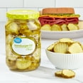thumbnail image 2 of Great Value Hamburger Dill Chip Pickles, 16 fl oz, 2 of 7