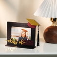 thumbnail image 4 of 2026 Graduation Picture Frame for Seniors – Wooden Desktop Photo Frame with Cap and Tassel Design, College and High School Grad Gift Keepsake Tabletop Decor, 4 of 5
