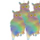 thumbnail image 1 of 10 Uds pájaro repeler búho láser reflectante búho pájaro repeler águila JAMW Sencillez, 1 of 5