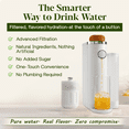 thumbnail image 2 of Bello Water Purifier - Water Filter Removes Chlorine, Lead, PFAS For Clean & Safe Hydration- Water Filtration System Delivers Fresh, Flavored Water with Natural Ingredients & Zero Sugar - Starter Pack, 2 of 7