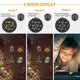thumbnail image 5 of La luz del proyector de la Navidad llevó la linterna del PDA con las imágenes estáticas dinámicas 12 diapositivas para los niños, 5 of 5