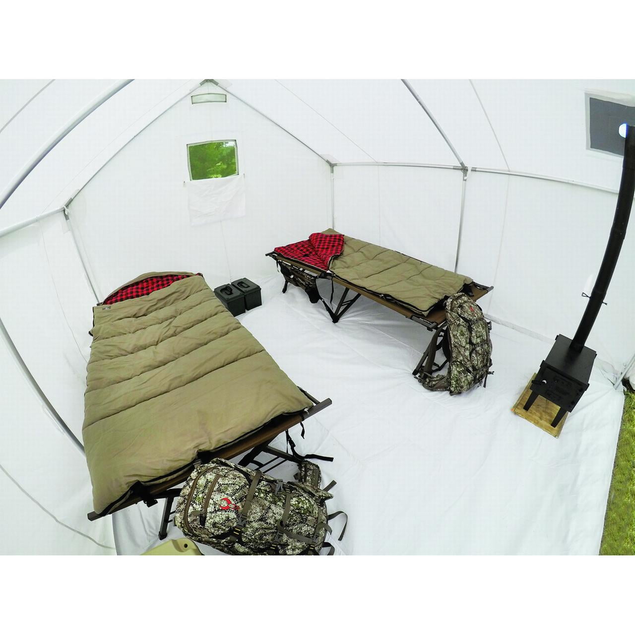 Guide Gear 10x12' Canvas Wall Tent, Frame/Floor Not Included