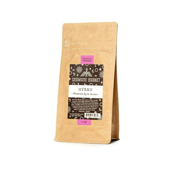Peruvian Myrrh Resin Incense Size: 4 oz