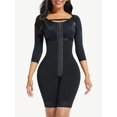 thumbnail image 4 of Reta Hourglass Post-surgical Body Shaper With Sleeves Good Elastic Shapewear, 4 of 9