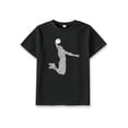 thumbnail image 5 of Kid Boy's Summer Tops Basketball Player Print Comfy Regular Fit Casual T-shirts With Short Sleeve Size 7-15, 5 of 9