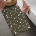 thumbnail image 2 of Football Pattern Bathroom Rugs Mat,Non Slip Microfiber Bathroom Rug,Rubber Backing,Soft Bathroom Mats for Bathroom Floor,Tub and Shower,20x32in(50x80cm), 2 of 5
