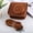 Brown, variant on Retro Style Full Body Camera PU Leather Case Bag with Strap for FUJIFILM instax mini 9 / mini 8+ /
